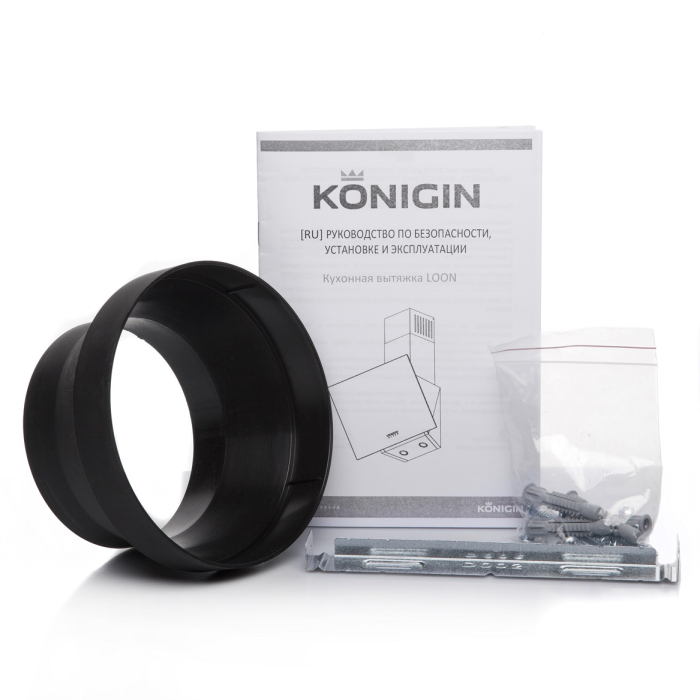 Вытяжки, Кухонная вытяжка Loon White 60