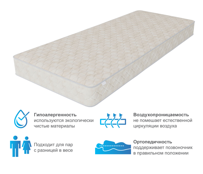 800 x 2000, Матрас Мирис 800*2000