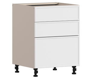 Квадро стол 3 ящ 60х82 см