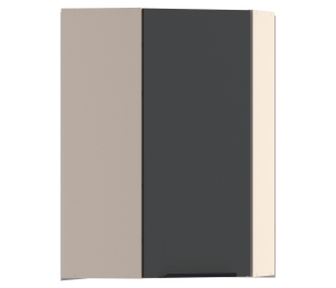 Лофт шкаф навесной угловой 1 дв 60х93 см