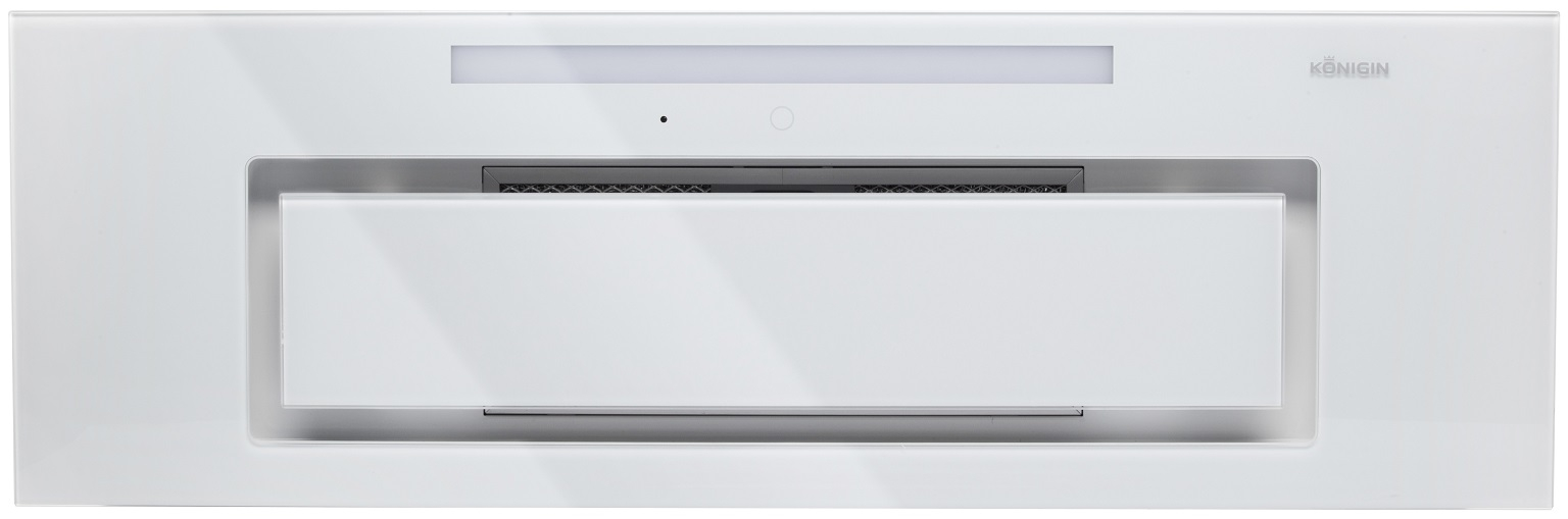 Вытяжки, Кухонная вытяжка Navi White Glass 90