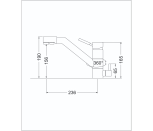 Смеситель EMAR ЕС-3008 Quartz