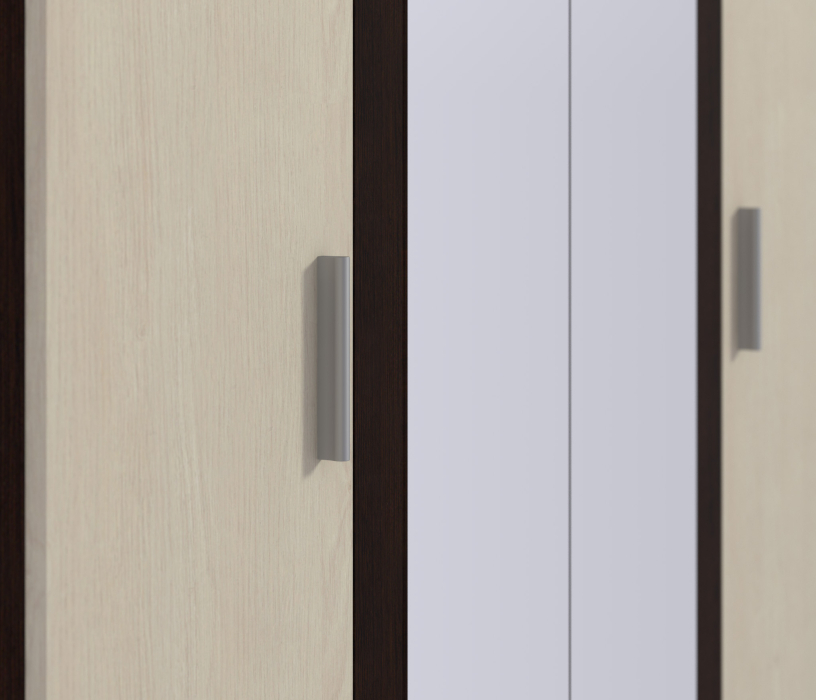 Шкафы распашные, Шкаф 4х дверный с зеркалами Уют СБ-2750/1.Н