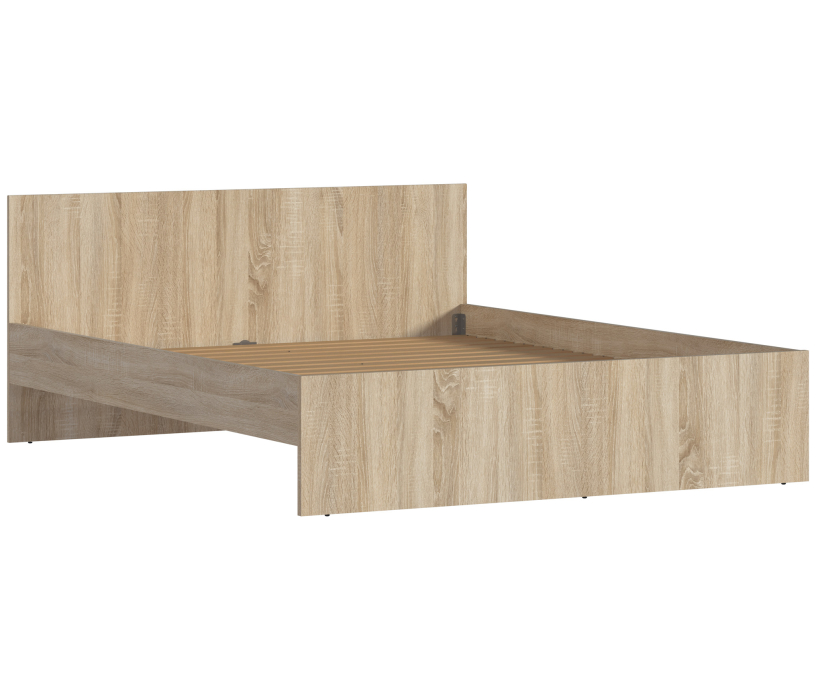 Двуспальные, Кровать Мамбо СБ-2679 1600 с ортопед. основанием и матрасом Боннет