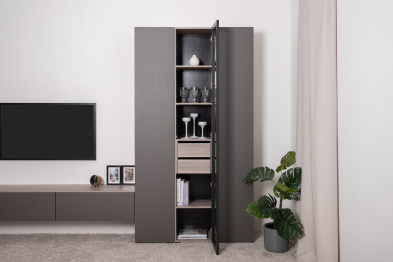 Шкаф-витрина Роквуд 16.322.04