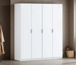 Шкаф четырехдверный Макс 2000 мм, вариант №2 (ЛДСП)