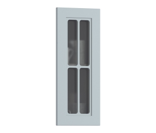 MODERN фасад для шкафа навесного со стеклом 30х71 см