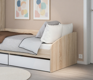 Кровать Мамбо СБ-2372.Н с матрасом Сити - Бормио 900*2000