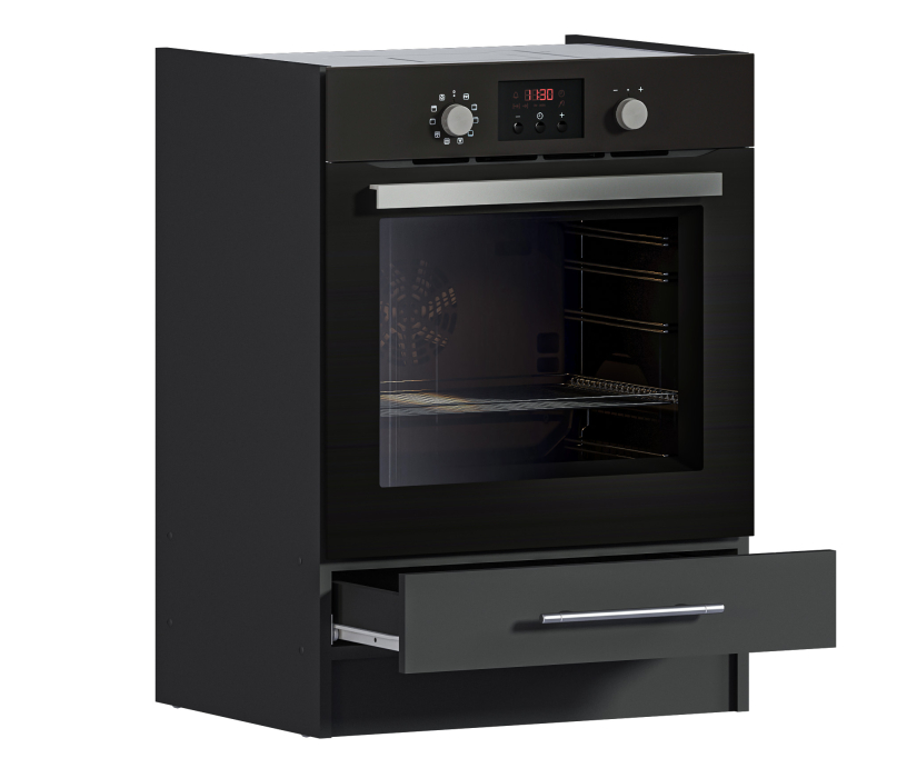 Сопутствующие товары, Ангелина ЛСДЯ-1-60 Стол под духовку Диамант серый