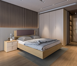 Спальня Афина Дуб Винченца,Кашемир...