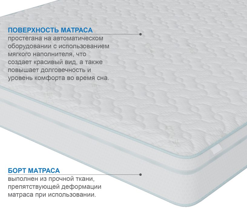 900 x 2000, Матрас Сити-Генуя в чехле Cooler 900х2000