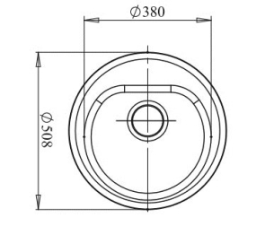 Мойка GranFest RONDO GF-R510