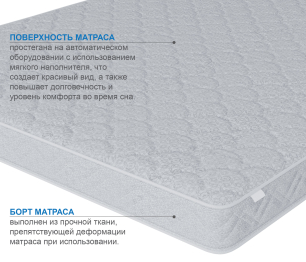 Столлайн / Матрас Классик-Кармен 1400х1900