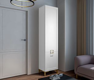 Комплект для гостиной с пеналом Ассоль, Белый