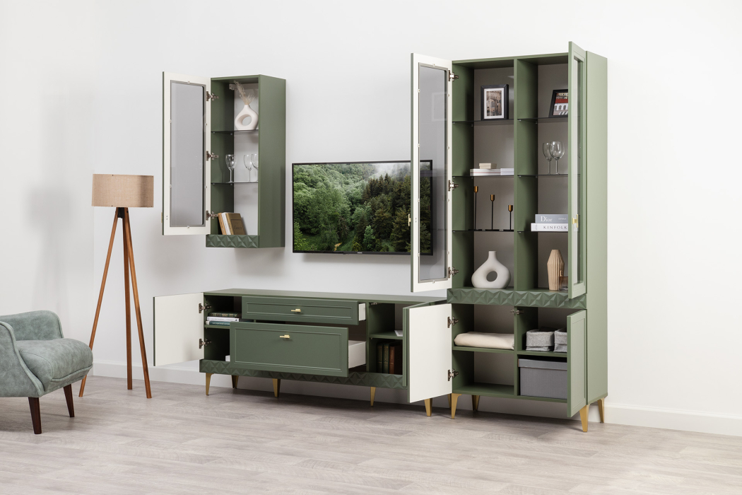 , Шкаф витрина Марион 16.397.02