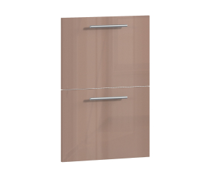 Накладки ящика Анна Н-50-2 Капучино глянец