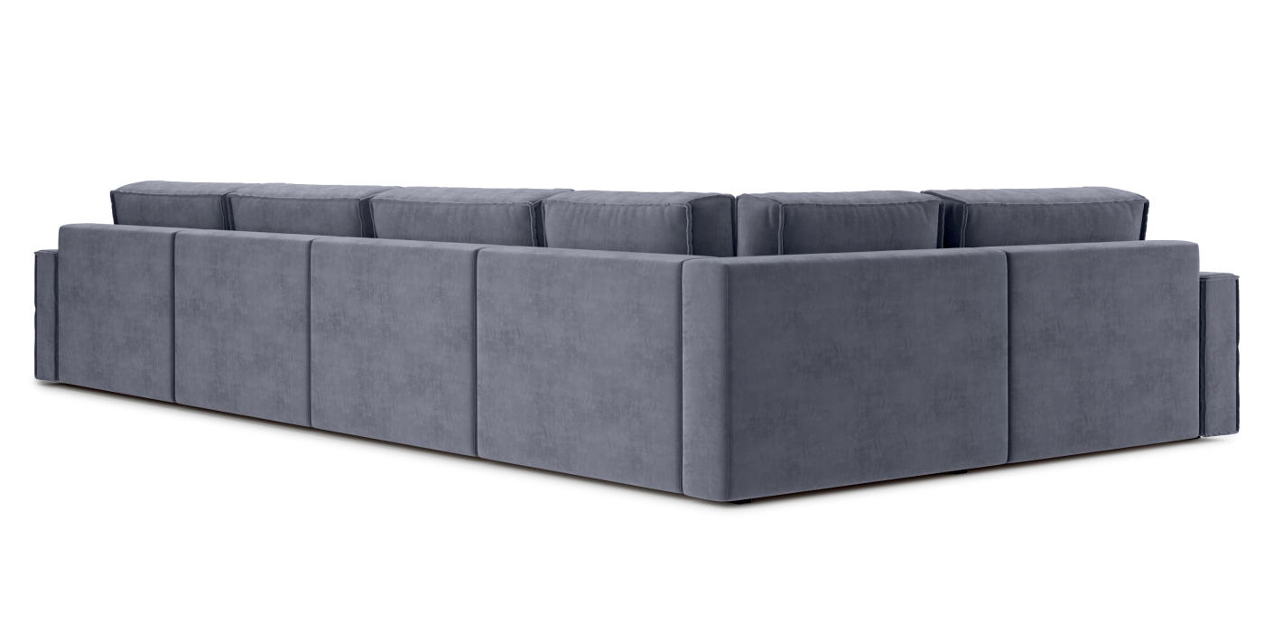 Диваны угловые в гостиную, Диван П-образный Тауэр