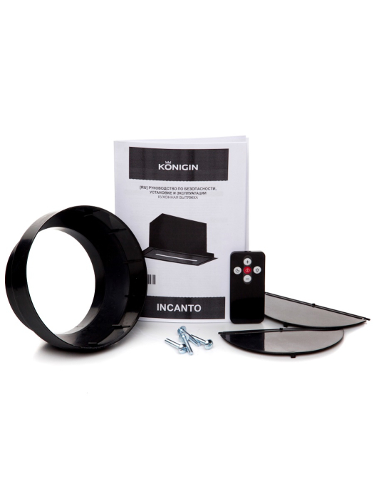 Вытяжки, Кухонная вытяжка Konigin Incanto Black 60