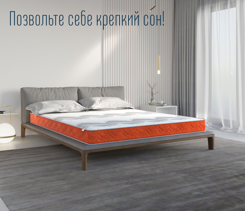 800 x 2000, Матрас Корсика-Зодиак в чехле Warmer в скрутке 800х2000