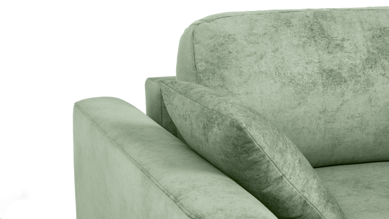 Диваны угловые в гостиную, Диван угловой Trump, велюр