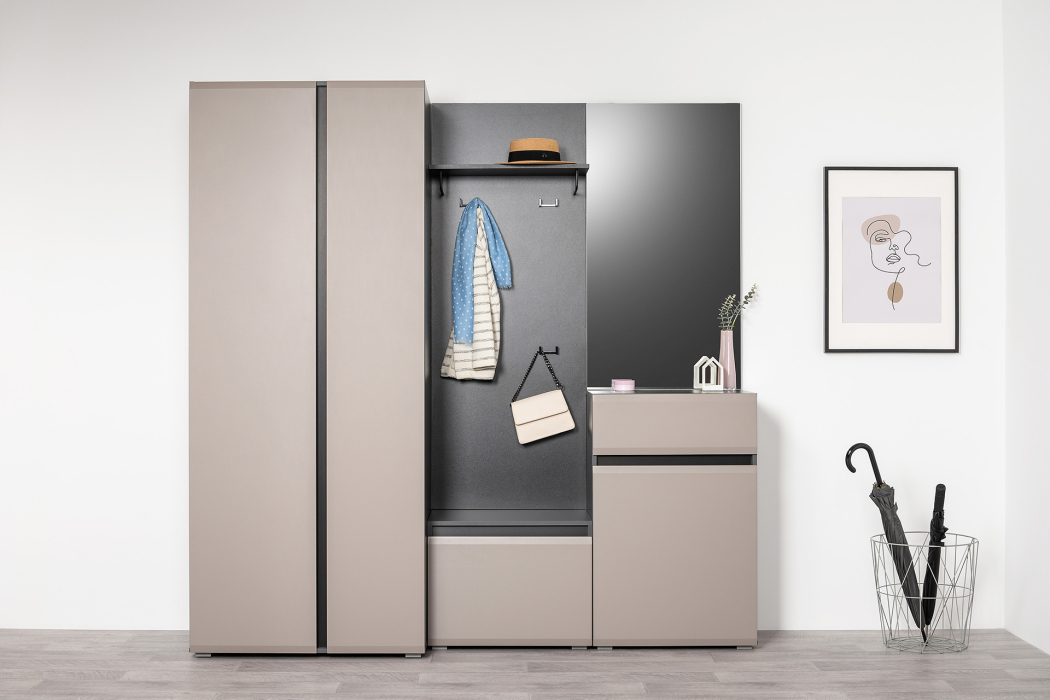 Настенные, Вешалка Сидней 15.16, черный