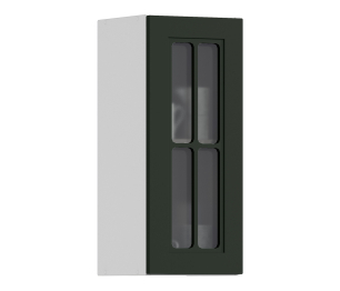 MODERN шкаф навесной со стеклом 1 дв 30х72 см