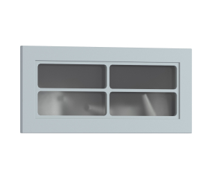 MODERN фасад для шкафа навесного со стеклом 80х36 см