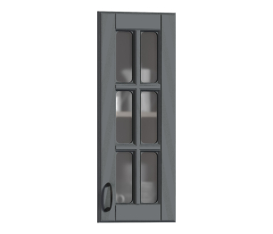 Регина фасад для шкафа навесного со стеклом 30х71 см