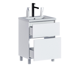 Тумба Люкс СБ-3334 Белый