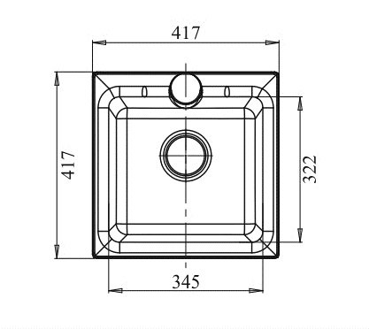 Кухонные мойки, Мойка GranFest PRACTIC GF-P420